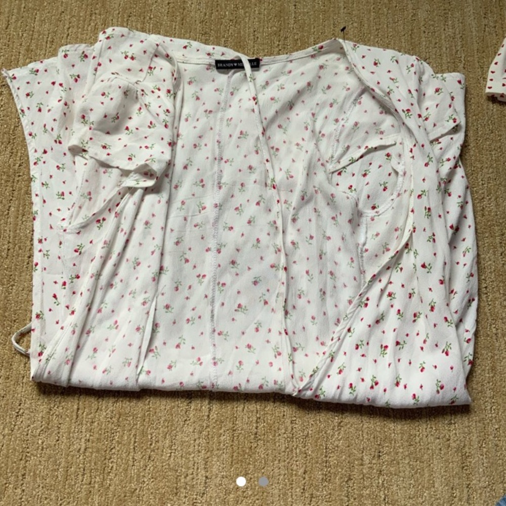 robbie pink floral dress